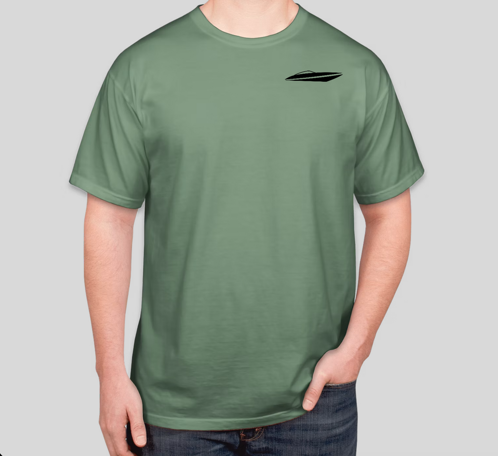 The Original Runner - Sage Green - Back with Blockade Runners Yacht Club logo